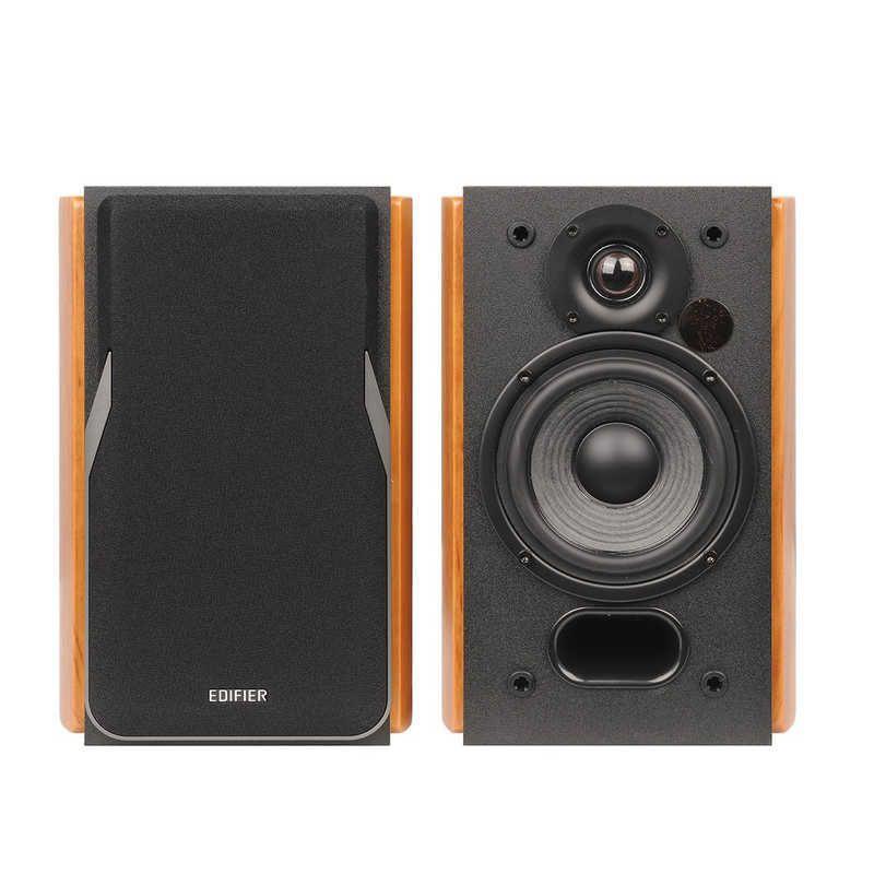 EDIFIRE PCスピーカー Bluetooth接続 ブラウン AC電源|2.0 ch ED-R 1380 DB-BR-A ♥