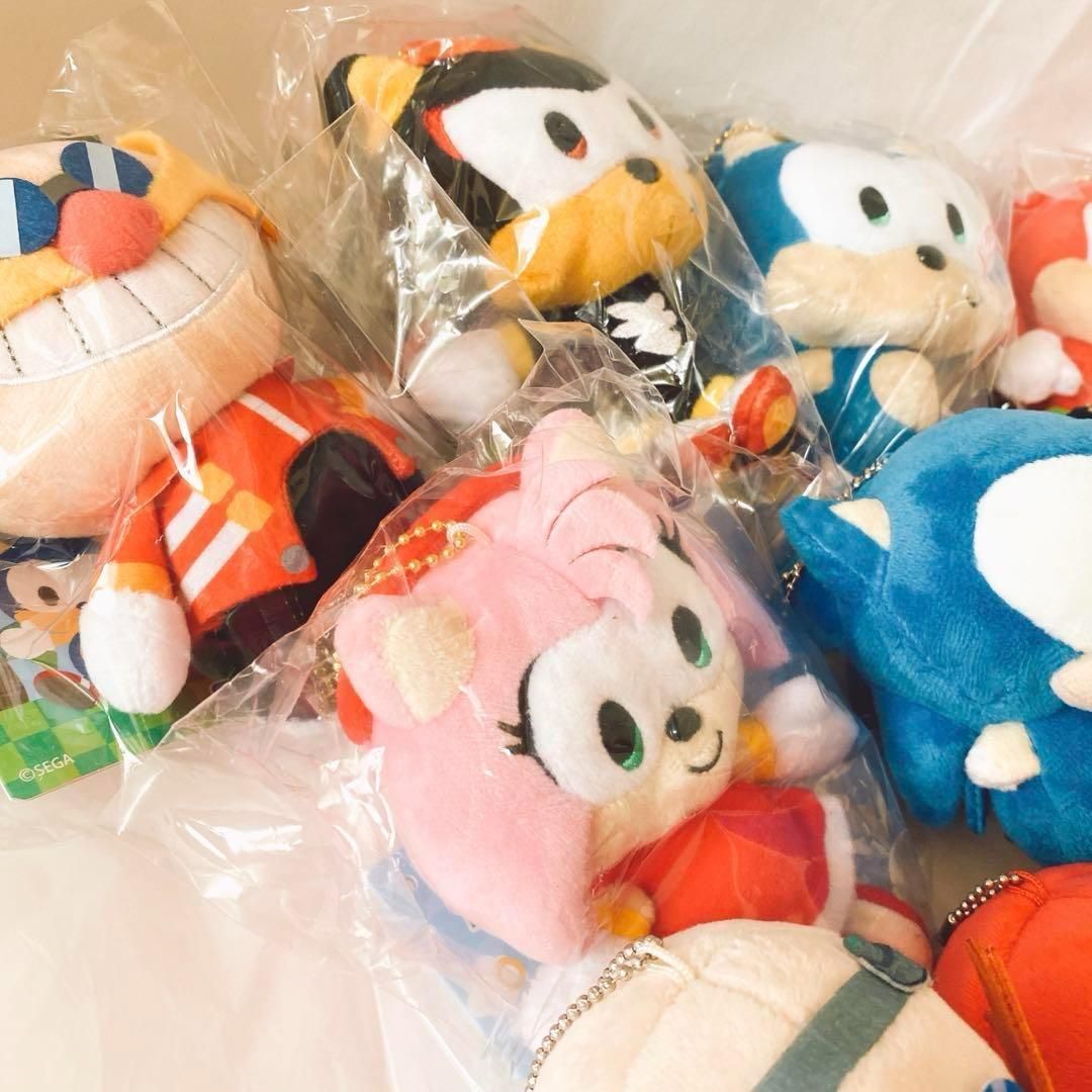 全種コンプSONIC＆FRIENDS cooro こ〜ろ マスコット ぬいぐるみ