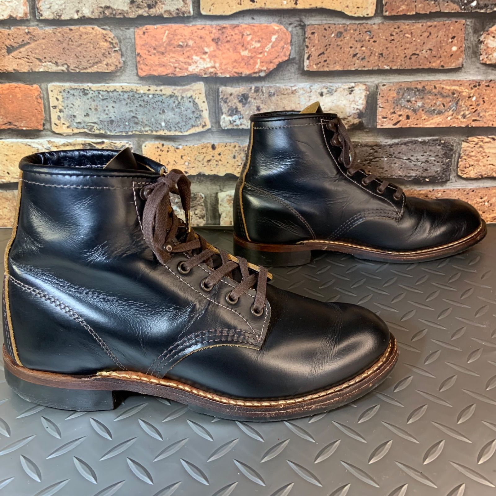 ☆REDWING 9060 Beckman Flatbox 茶芯レザー 2021年製 US6D 24 ☆REDWING 9060 Beckman Flatbox 茶芯レザー 2021年製 US6D 24
