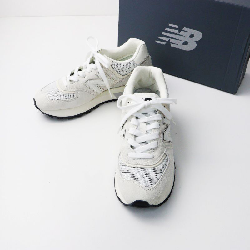 美品 ニューバランス New Balance U574LGGL レースアップシューズ 25cm 