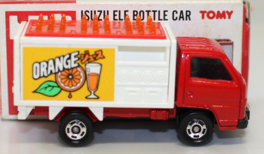 USED トミカ 日本製 112 いすゞ エルフ ボトルカー 1/78 箱