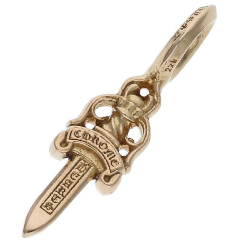 クロムハーツ 22K STACK DAGGER V2/ダガースタックチャーム