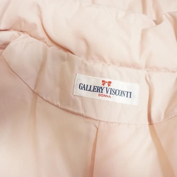 wnc ギャラリービスコンティ GALLERY VISCONTI コート 2 ピンク系