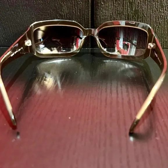 希少】☆ CHANEL シャネル サングラス ブラウン グレー CCマーク ココ