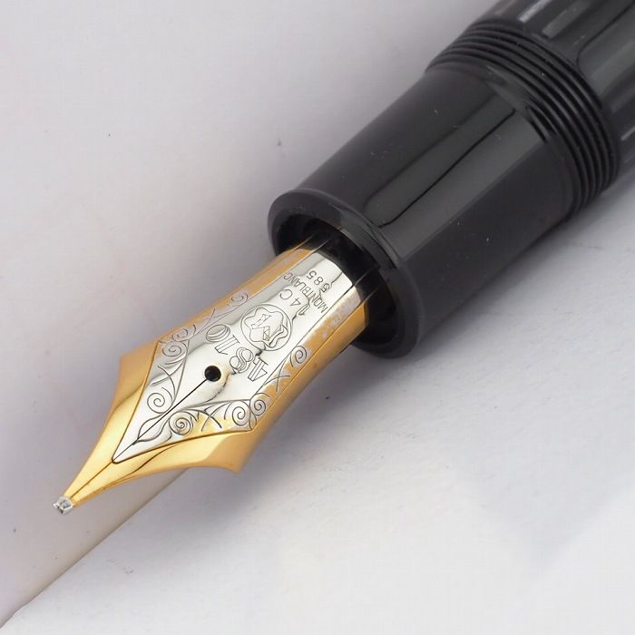 モンブラン マイスターシュテュック 149 万年筆 14C 中白 EF 極細字