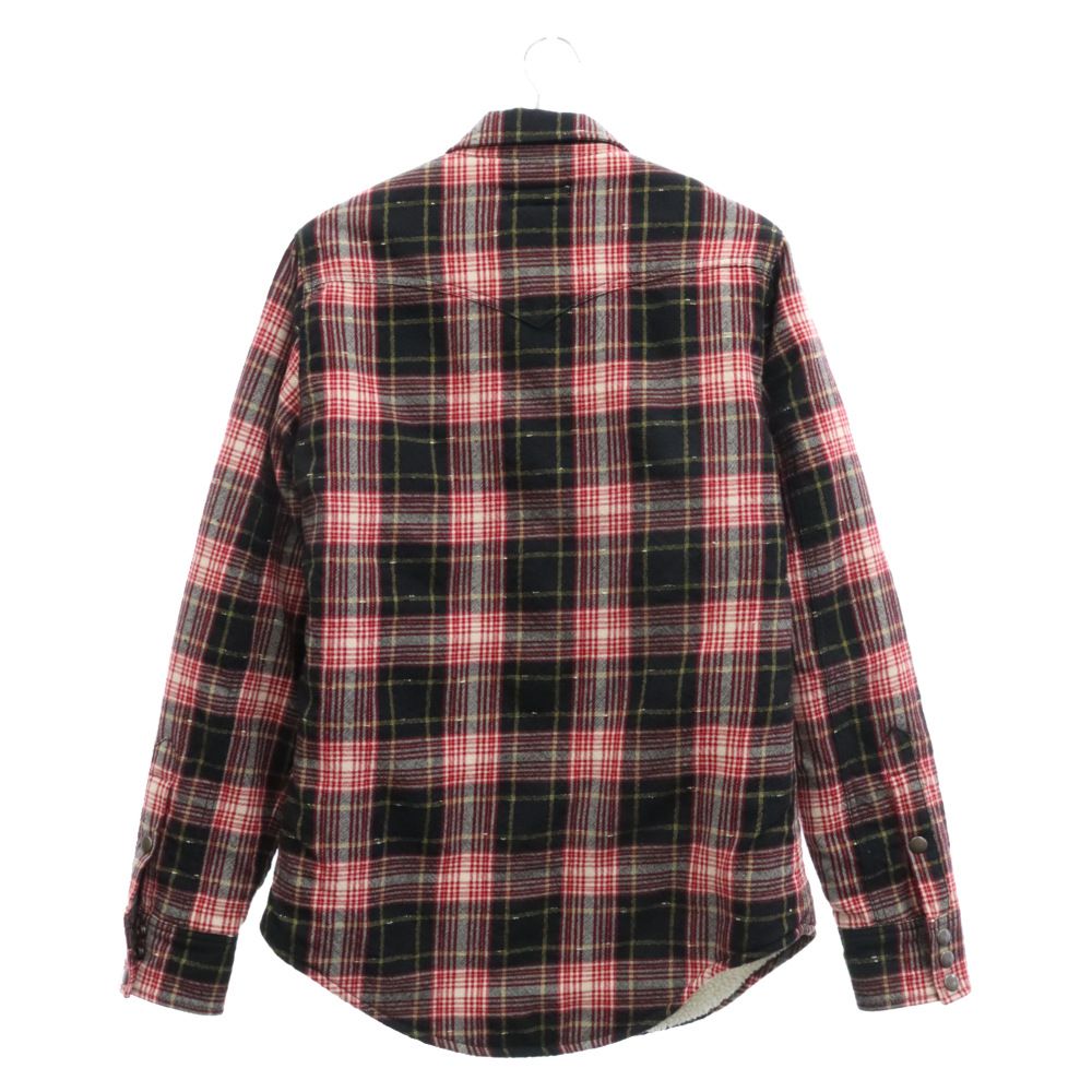 Yves Saint Laurent チェック柄 ジャケット 本物 極美品 コレクションモデル サンローランパリ 襟ファー
