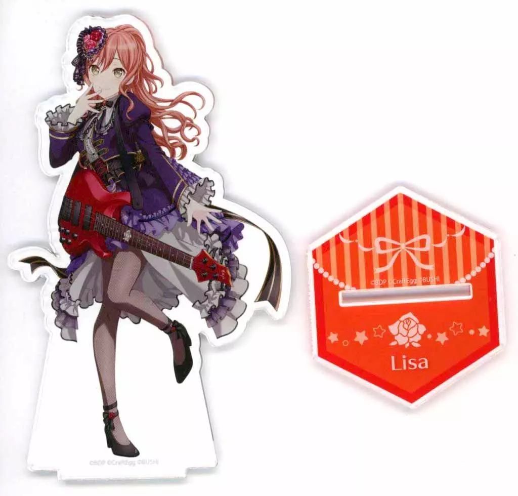 ガールズバンドパーティ! ガルパ3周年記念プレゼントクリアファイル 今井リサ ガールズバンドパーティ! ガルパ3周年記念プレゼントクリア