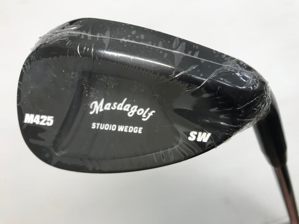 【即納】STUDIO WEDGE M425 ブラックオキサイド | 58 | S200 | ダイナミックゴ－ルド | 中古 | ウェッジ | マスダ