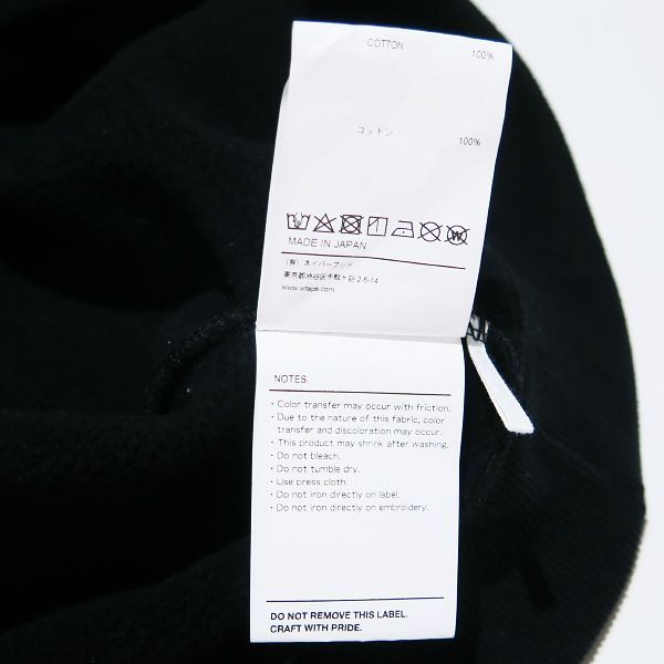 WTAPS ダブルタップス 24AW SIGN 02/SWEATER/COTTON 242ATDT-CSM22