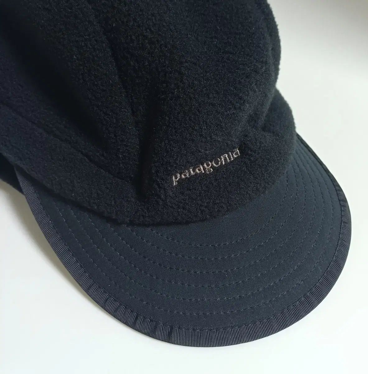 M Patagonia パタゴニア フリース ダックビル イヤーフラップ 帽子