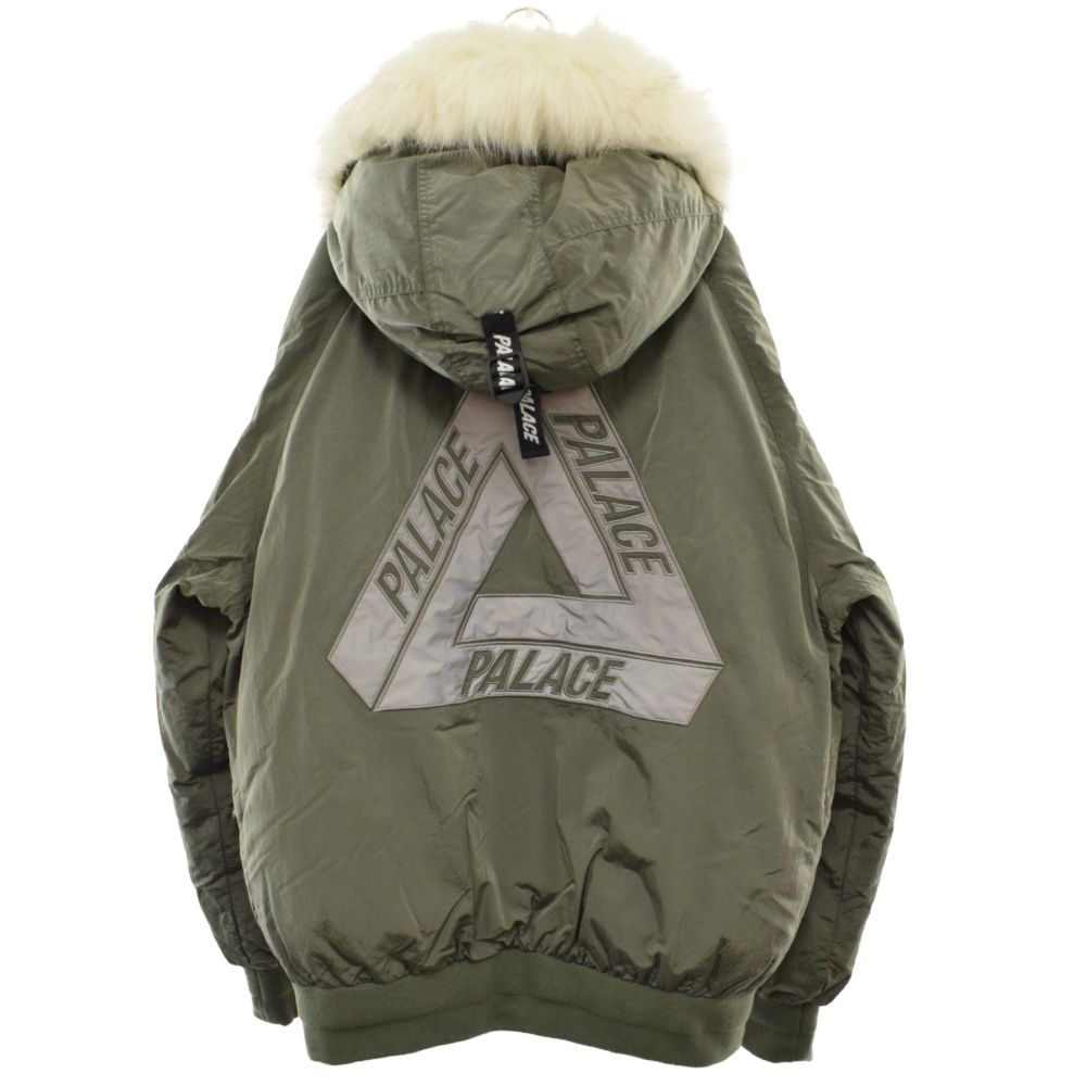 メンズpalace p-2b parka M カーキ - ダウンジャケット