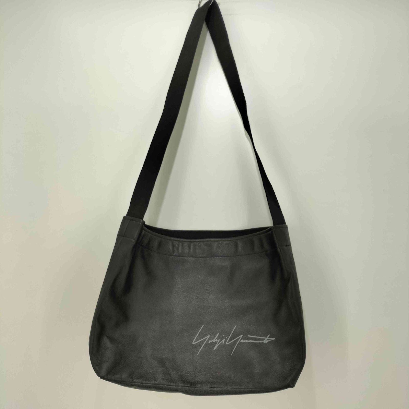 ヨウジヤマモト NOVELTY LEATHER CROSSBODY BAG