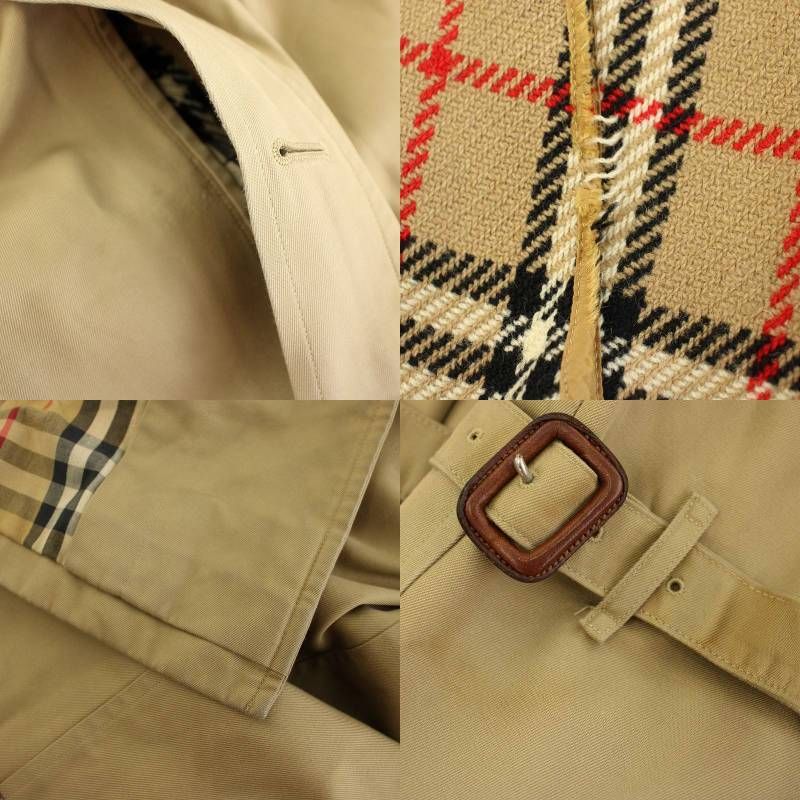 BURBERRYS(バーバリーズ) ライナー付き 裏地ノバチェック ステンカラー