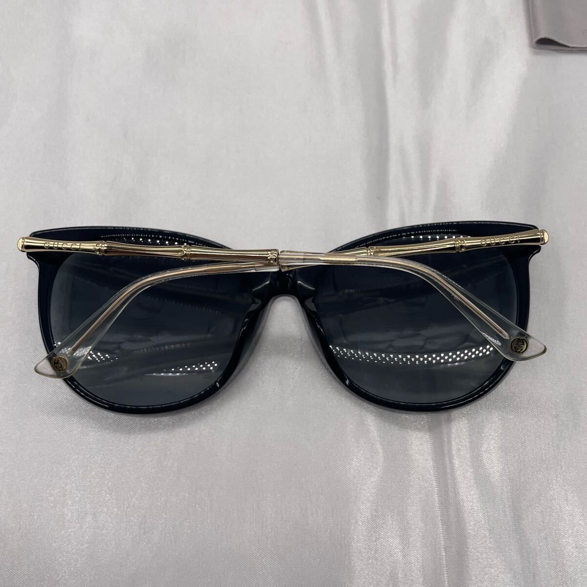 GUCCI サングラス　バンブー　GG3777FS　美品 ✓GUCCI サングラス バンブー GG3777 メンズ ロゴ入り ケース