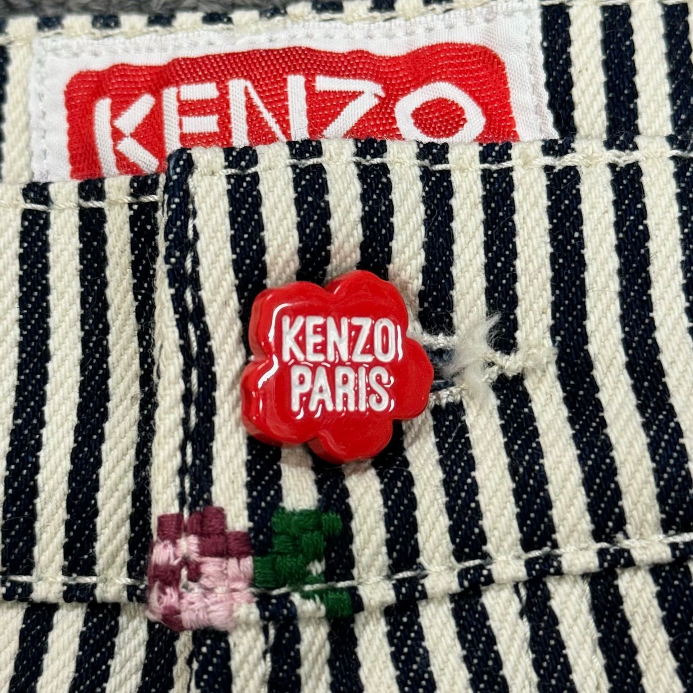 定価91300円 国内正規 KENZO フローラルストライプヒッコリー