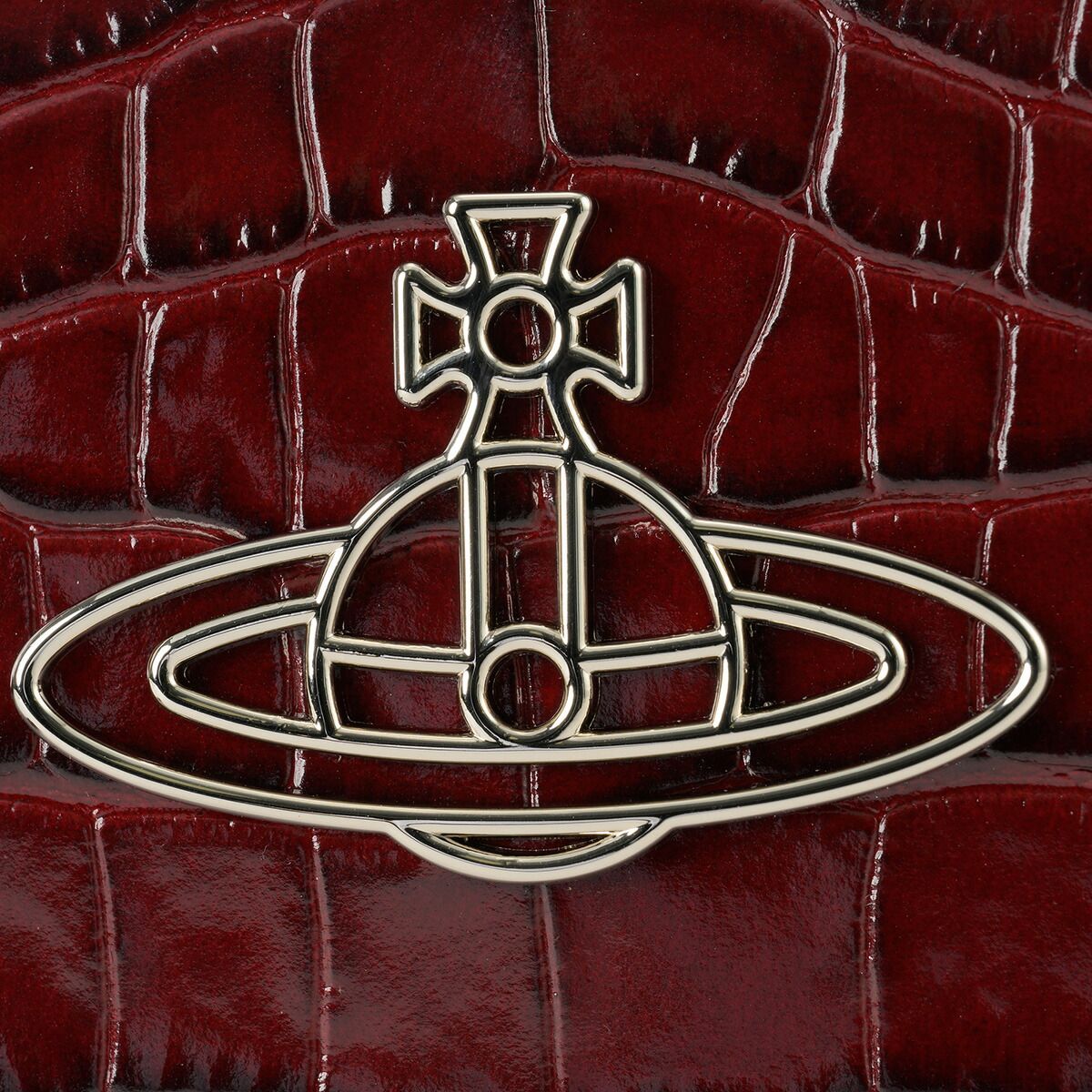 【新品】Vivienne Westwood バーガンディ ファスナー 長財布 新品 ヴィヴィアン ウエストウッド Vivienne Westwood 長財布