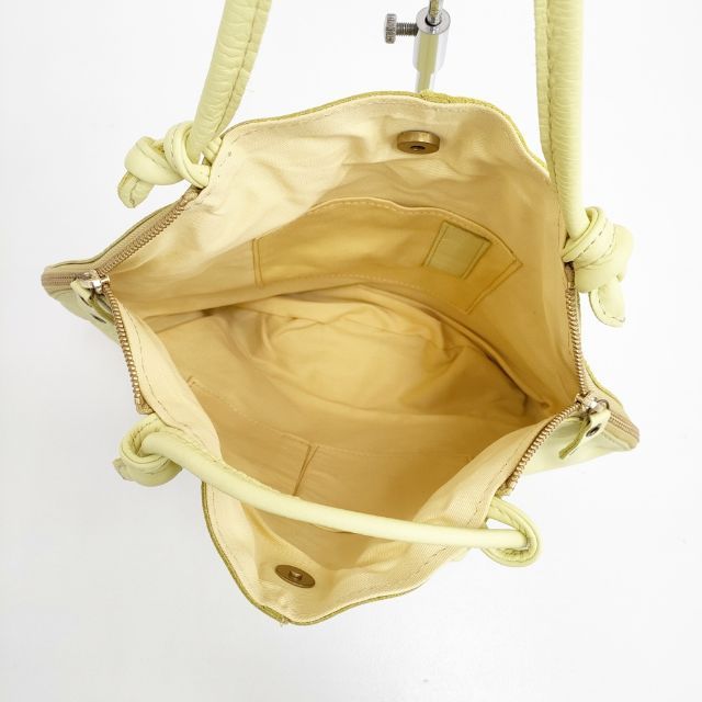 POMTATA 未使用品 ENVAN TATE TOTE ポーチセット 121-3405 牛革 レザー