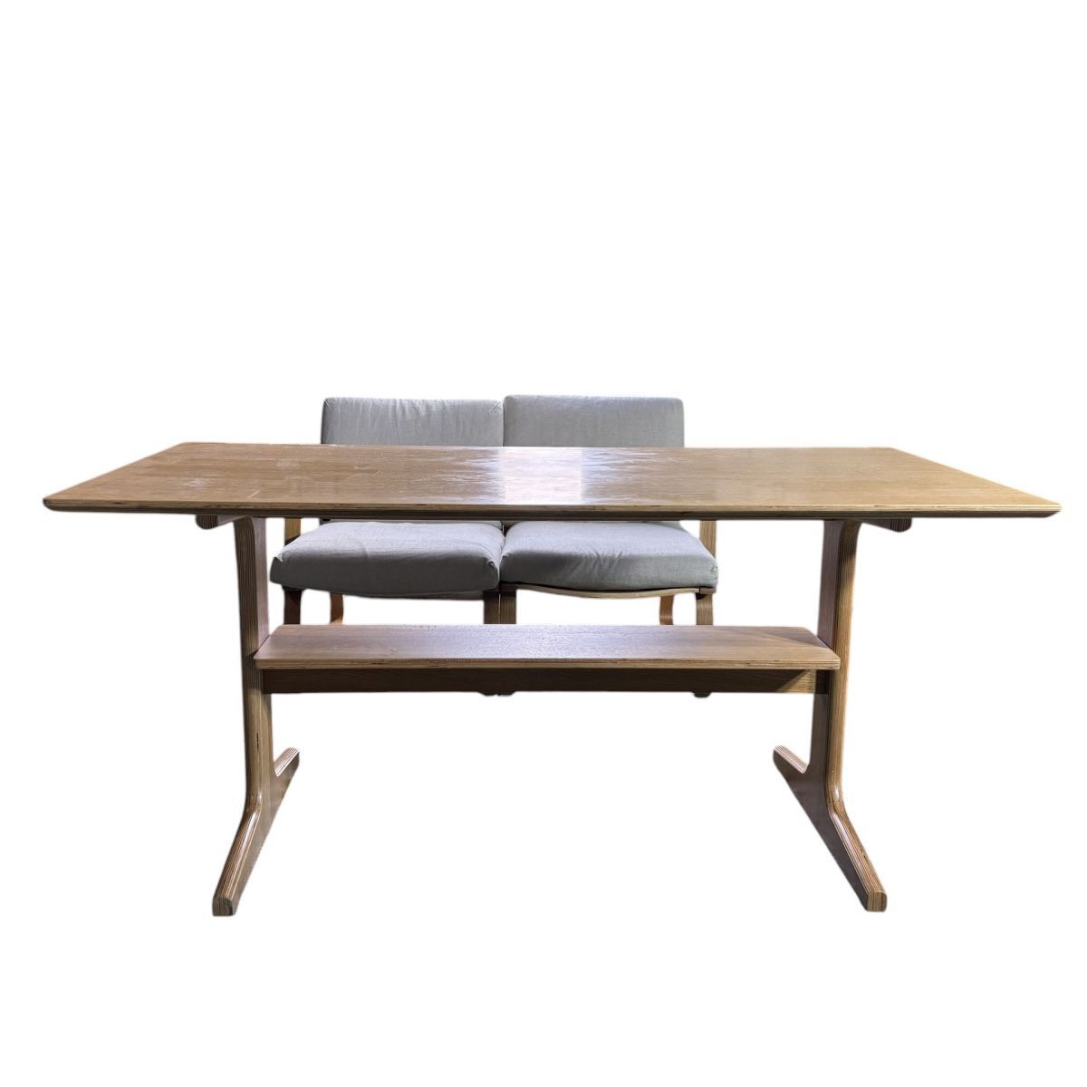 ダイニングテーブル 無印良品 オーク材 W1300×D650×H600mm リビング