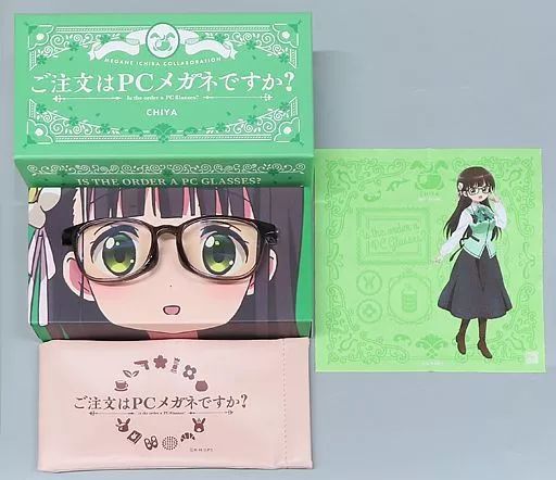 中古】アクセサリー(非金属) [レンズ度無し] 千夜モデル PC