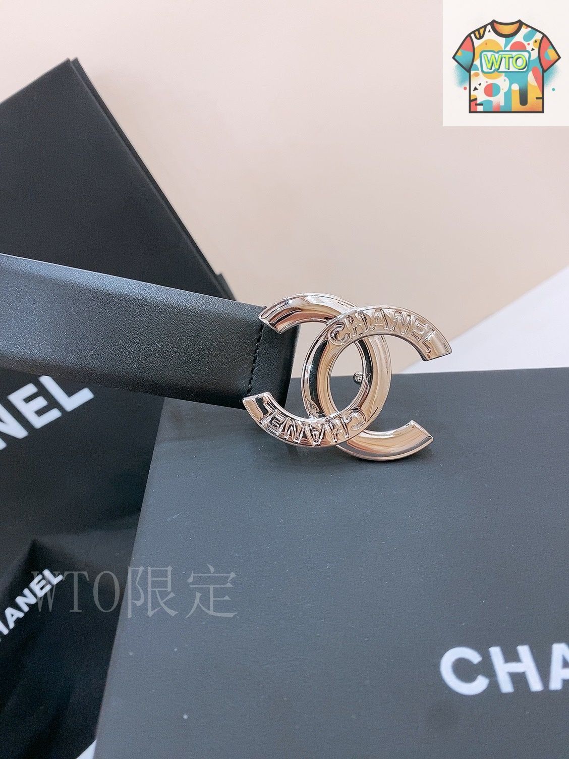今日特価】Chanel シャネル ダブル C ベルト-3 - メルカリ