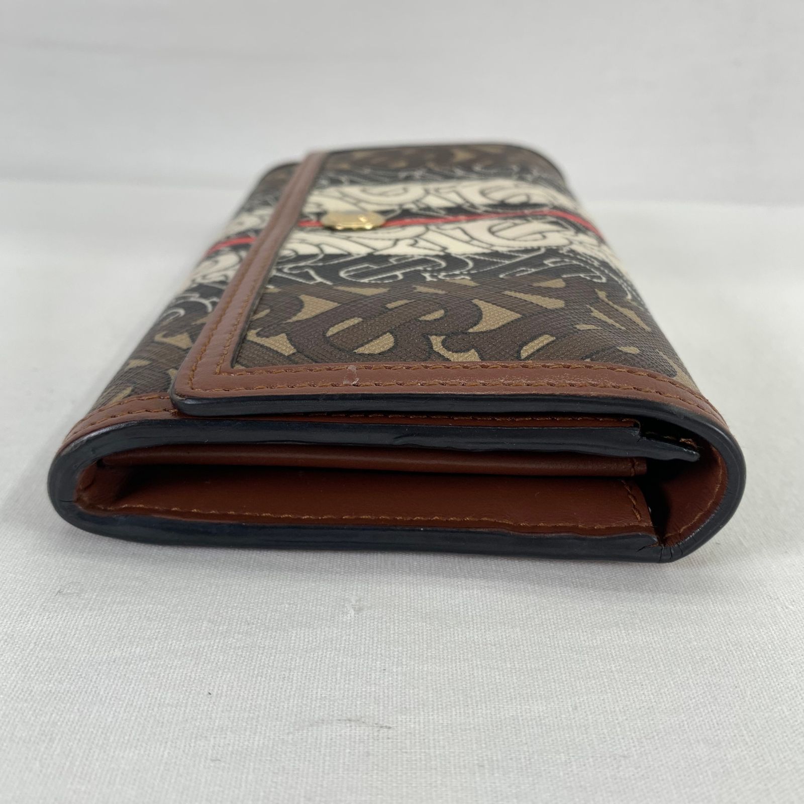 BURBERRY バーバリー TB MONOGRAM フラップ 長財布 二つ折り 