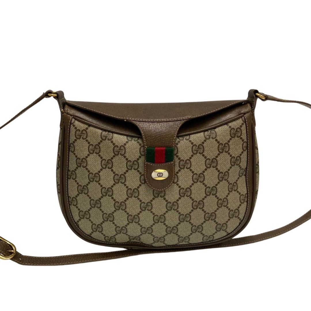 美品 GUCCI オールド グッチ 2way ミニ ショルダー バッグ クラッチ ...