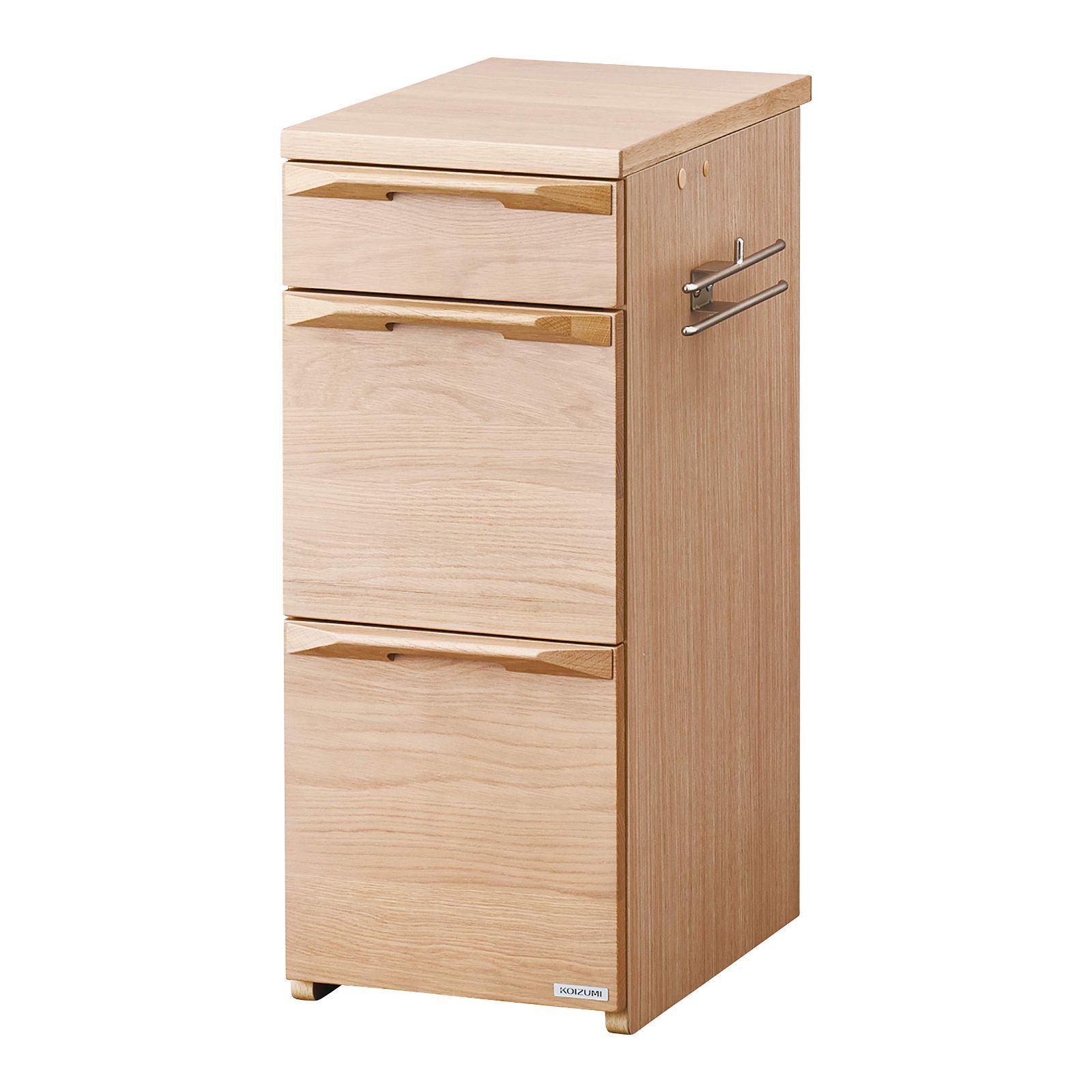 在庫 FLB-919MO MO色 ファリススリムキャビネット W30×D50.7×H73 ナチュラル 収納 学習用 KOIZUMI コイズミ学習机