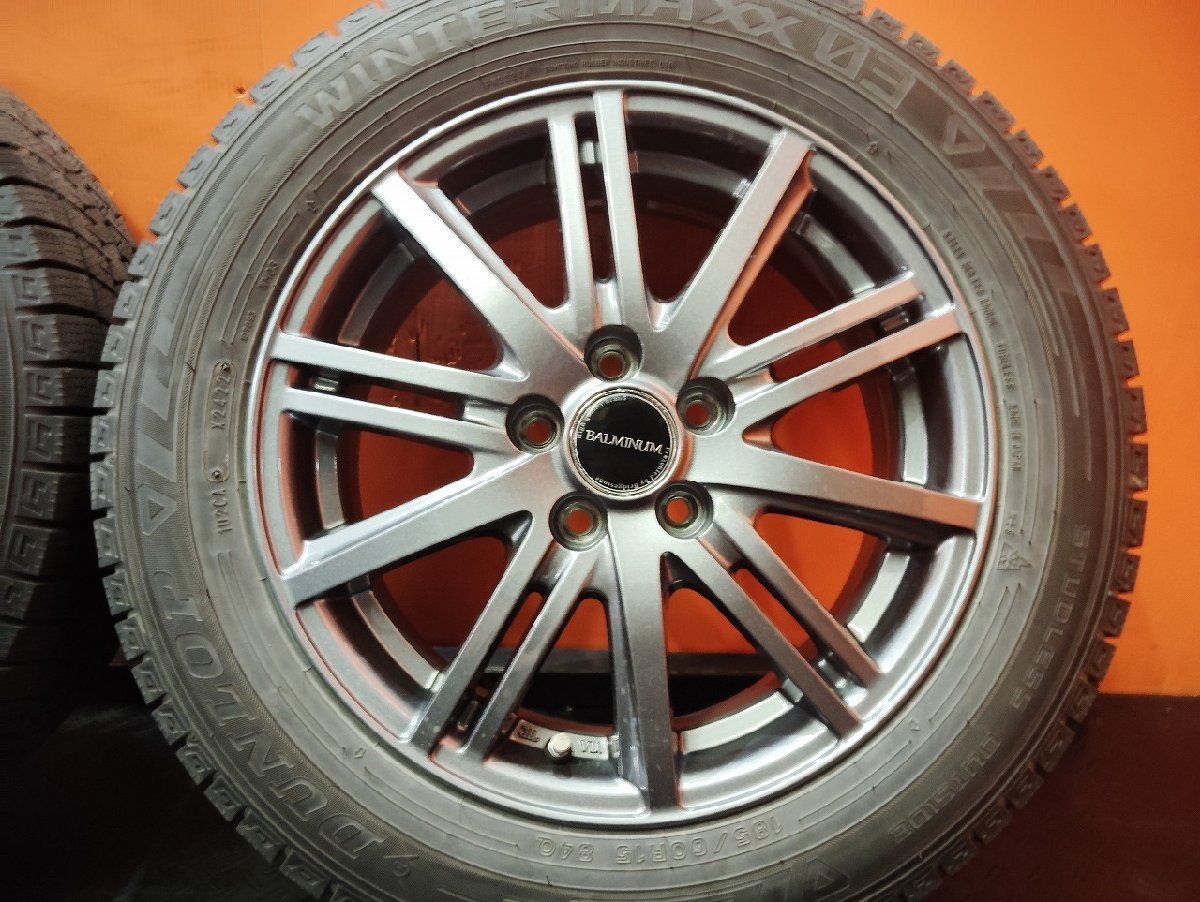 2024年製DUNLOP スタッドレス＆シエンタ純正ホイール4本 2024年製