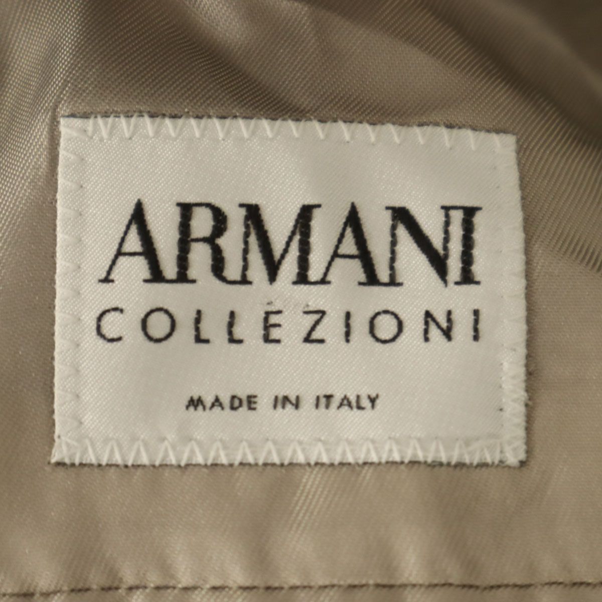 TJARMANI COLLEZIONIアルマーニ　テイラードジャケット52 テーラードジャケット アルマーニコレツィオーニ ARMANI COLLEZIONI