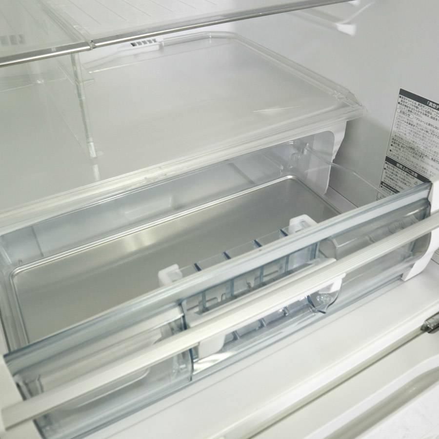 日立 6ドア冷蔵庫 475L フレンチドア 冷蔵庫 R-GS4800H(XW) 真空チルド