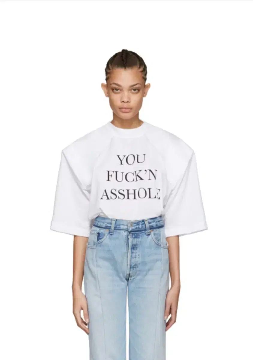 M VETEMENTS ヴェトモン YOU FUCK N ASSHOLE Tシャツ