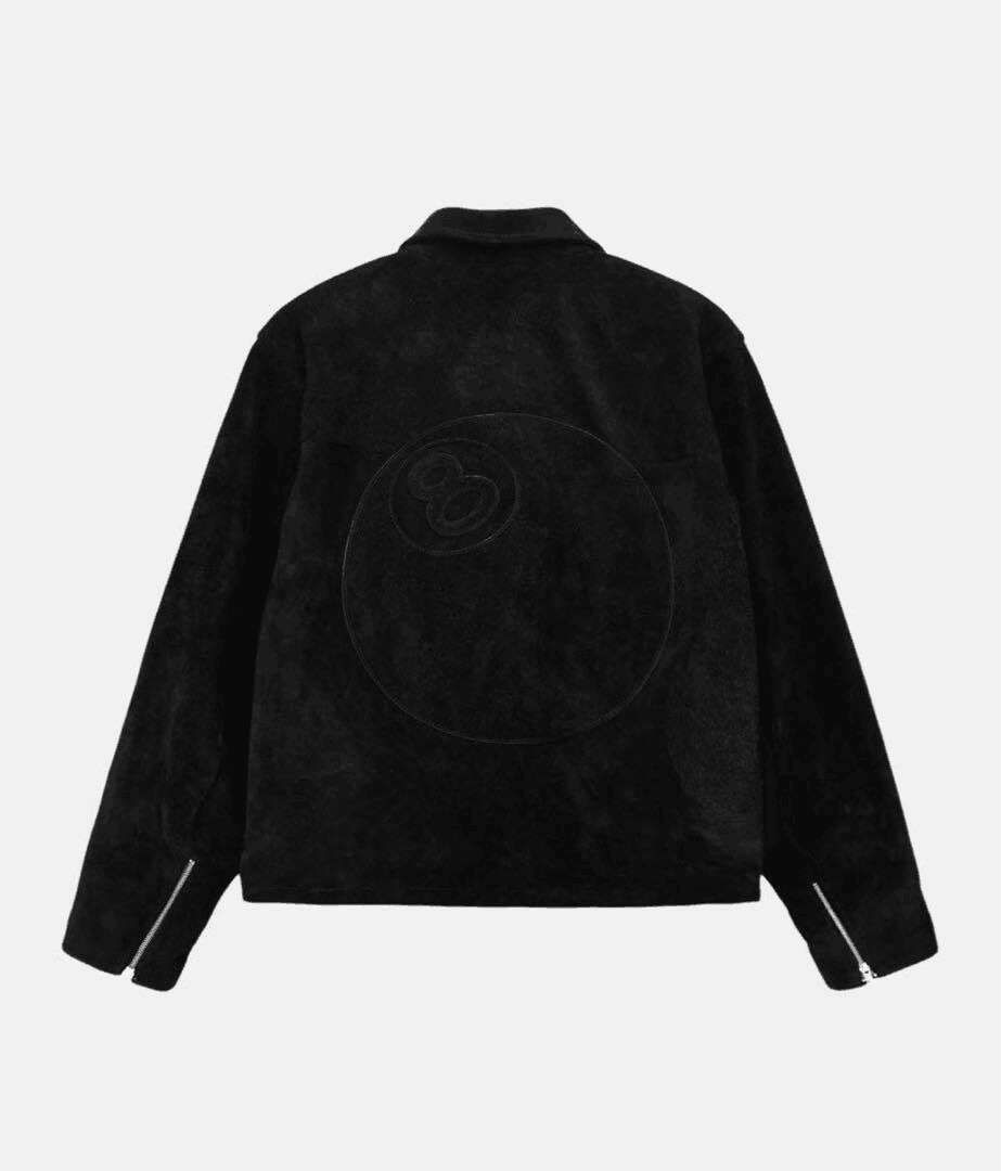 STUSSY 8 BALL SUEDE BING JACKET - メルカリ