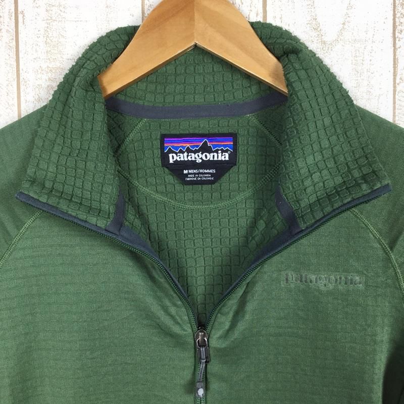 MENs M パタゴニア R1フルジップ ジャケット R1 FULL-ZIP JACKET レギュレーター ポーラテック パワードライ フリース  PATAGONIA 40128 グリーン系