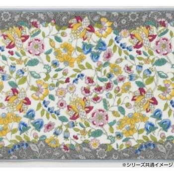 川島織物セルコン ミントン ガーデンナチュール キッチンマット 50 240 cm FT 1230 LGR ライトグレー