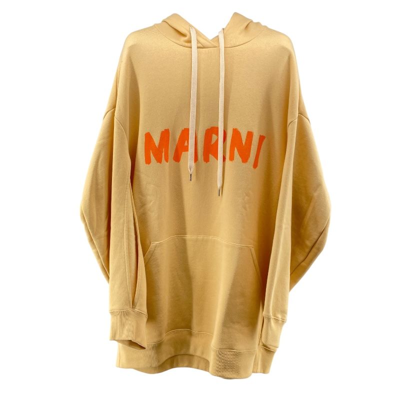 マルニ MARNI ロゴプリントスウェットパーカー FLJE0157P1