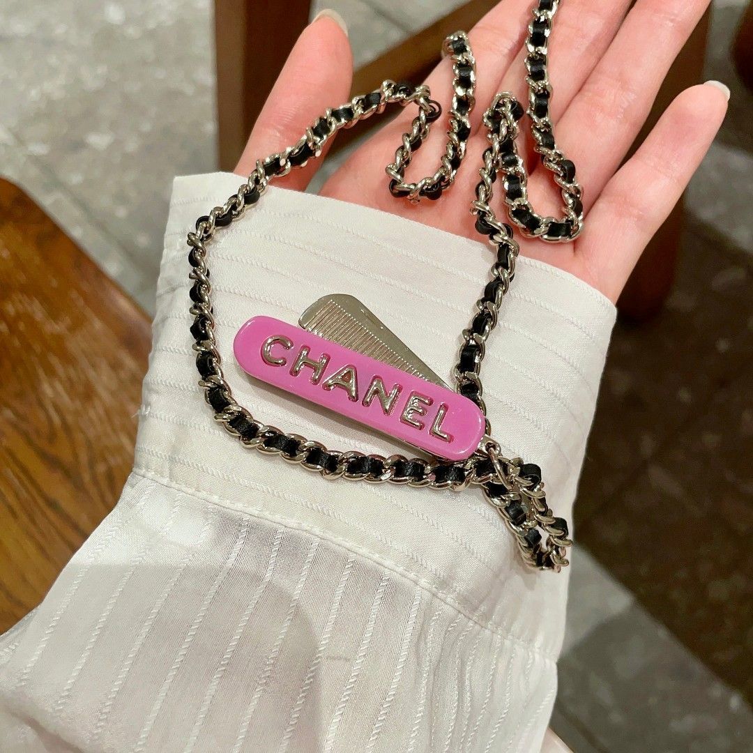 CHANEL - アルファベットです 今日特価】CHANEL シャネル 中古 アルファベットネックレス 送料