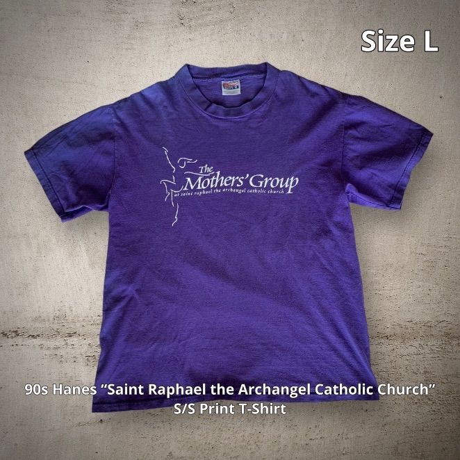 90s Hanes “Saint Raphael the Archangel Catholic Church” S/S Print