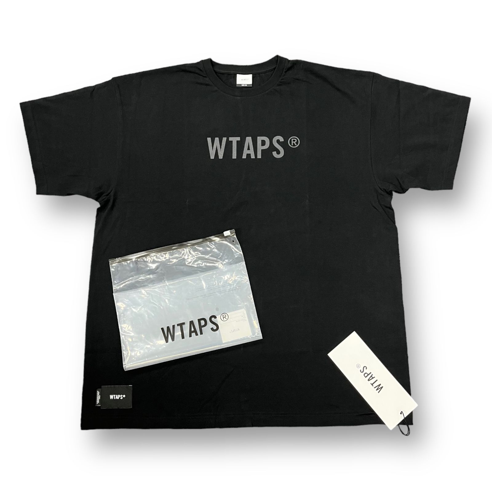 新品 WTAPS 23SS SIGN / SS / COTTON サイン ロゴプリント クルー