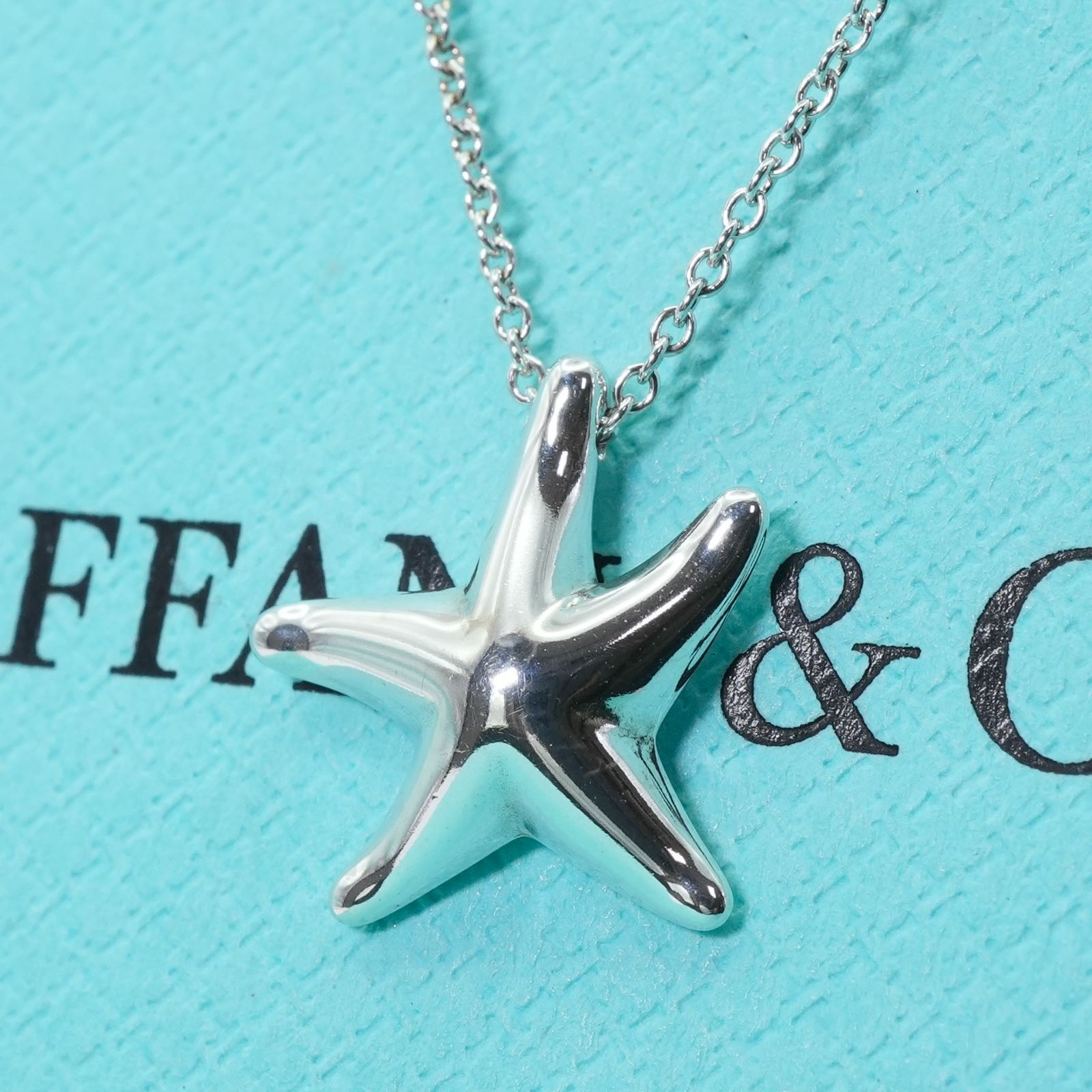 【美品】ティファニー フィッシュモチーフ ネックレス シルバー925 美品】ティファニー フィッシュモチーフ ネックレス シルバー925 美品