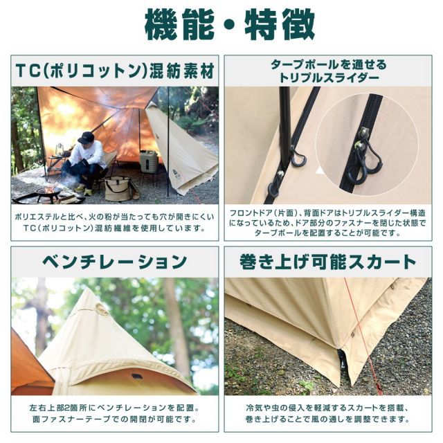 二又化キャップ付き