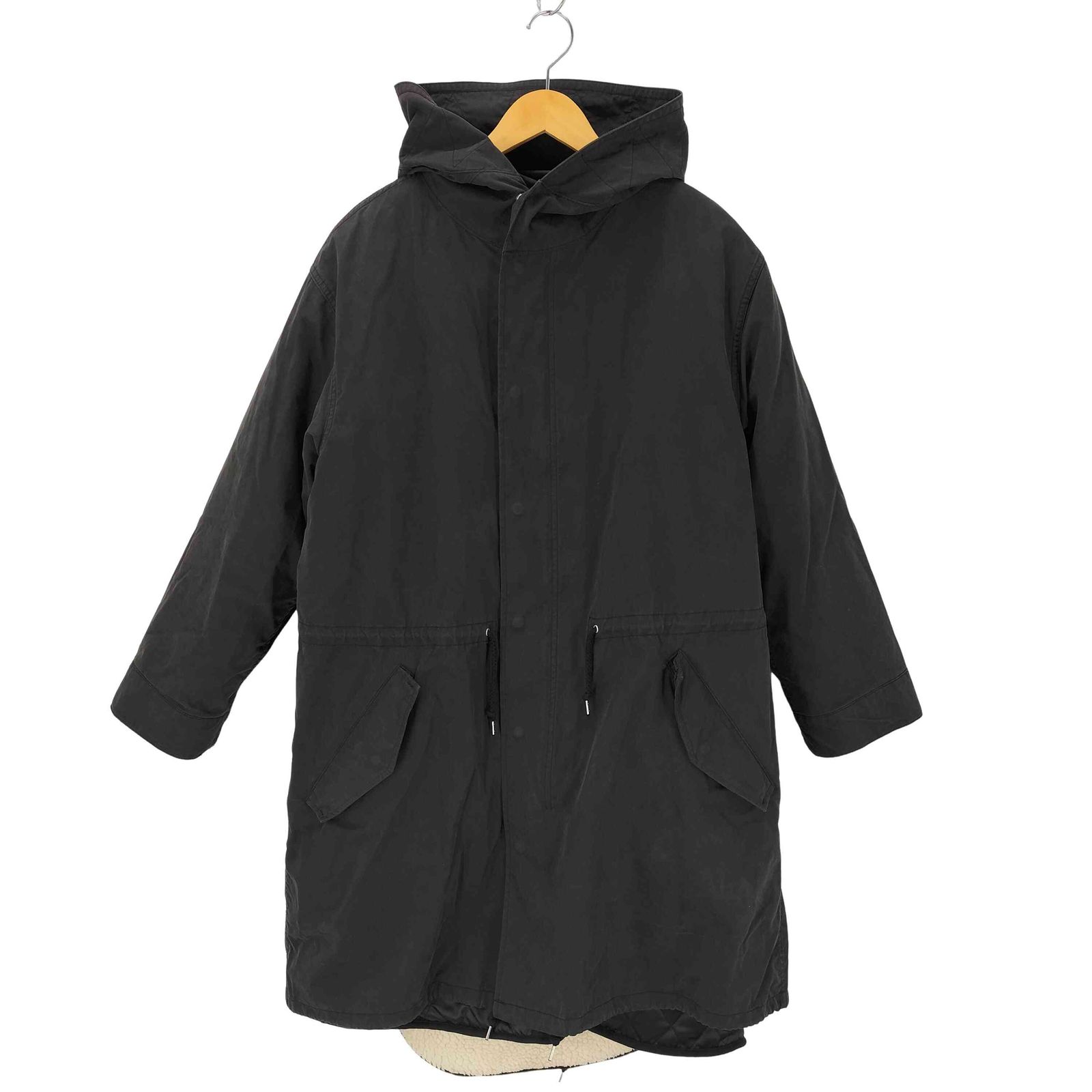 アダムエロペ Adam et Rope ボアライナー付モッズコート メンズ  L