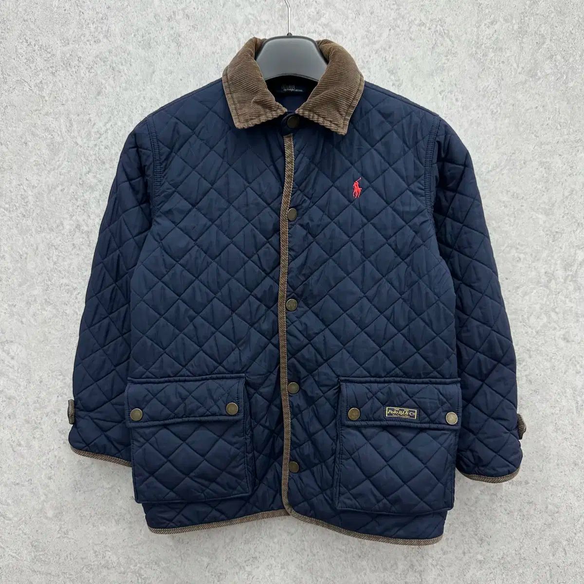 10 税金 ジュニア ポロ Ralph Lauren ラルフローレン キルティング ブルゾン