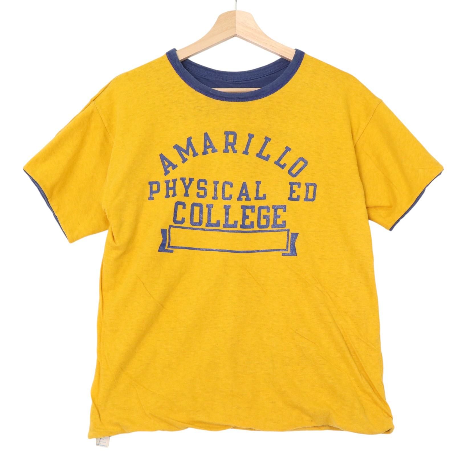 70年代 USA製 Champion チャンピオン リバーシブル Tシャツ 