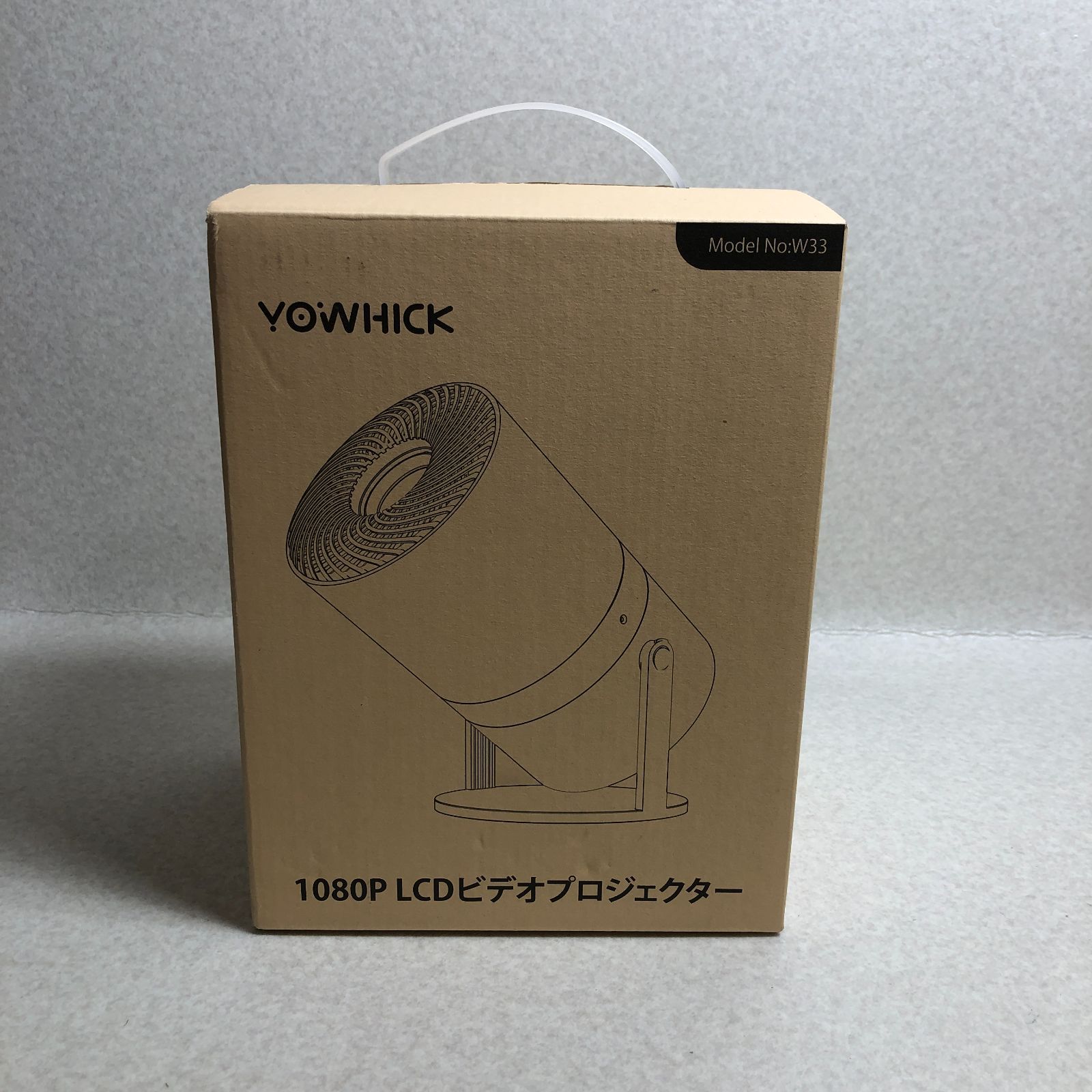YOWHICK 1080P LCD プロジェクター 【 W33 】 YOWHICK」格安・小型プロジェクター【W33】のレビュー。Amazon