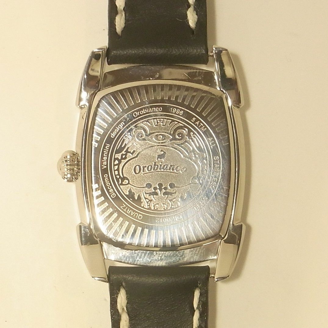 新品未使用 オロビアンコ Orobianco 腕時計 レッタンゴラ OR0080 美品 稼働品 オロビアンコ レッタンゴラ クオーツ 腕時計 OR