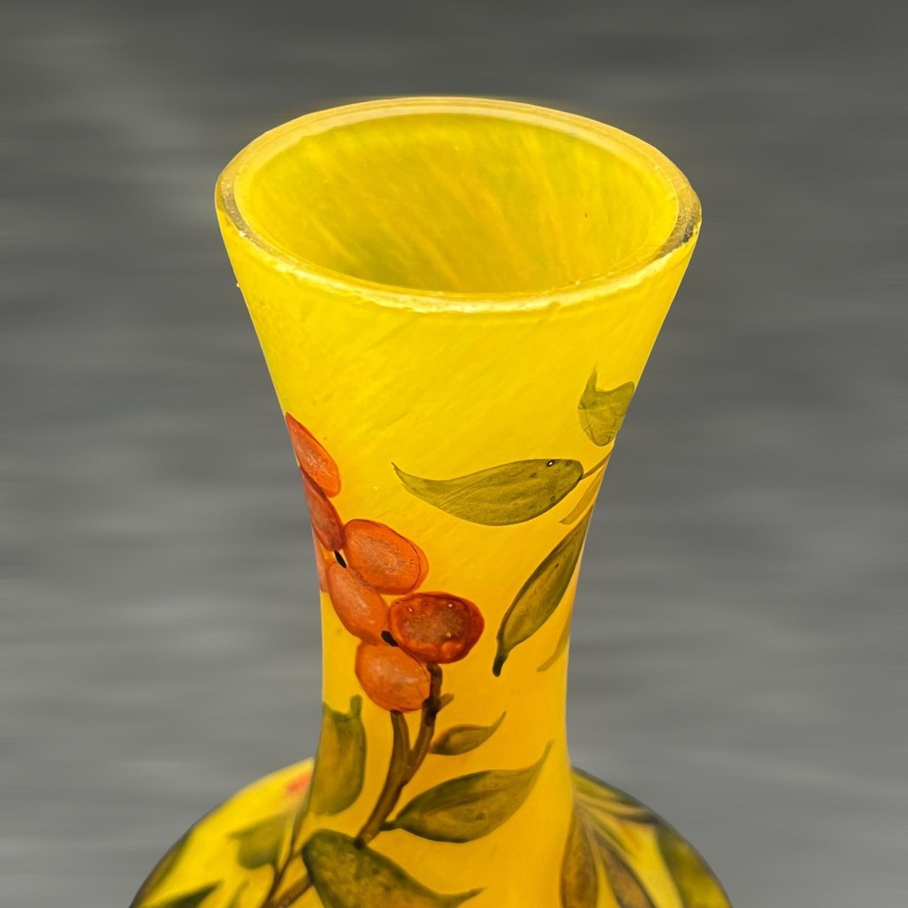 商品サイズ【証明書】ドームナンシー　かわいいサイズ　花器　花瓶　高さ12cm