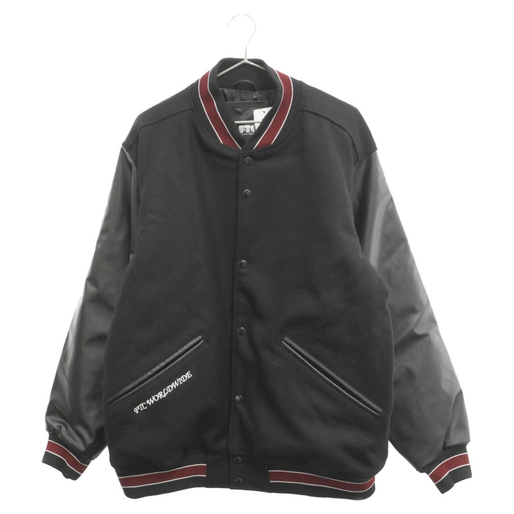 FTC エフシーティー CLASSIC VARSITY JACKET FTC023AWJ13 バーシティジャケット スタジャン ブラック FTC (エフシーティー) CLASSIC VARSITY JACKET FTC023AWJ13 バーシティ