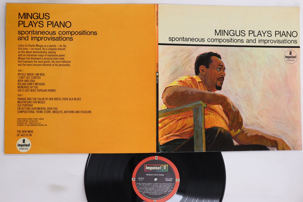 その他 LP/GF Mingus Mingus Plays Piano AS60 IMPULES US /00400 LP/GF Mingus Mingus Plays Piano AS60 IMPULES US /00400