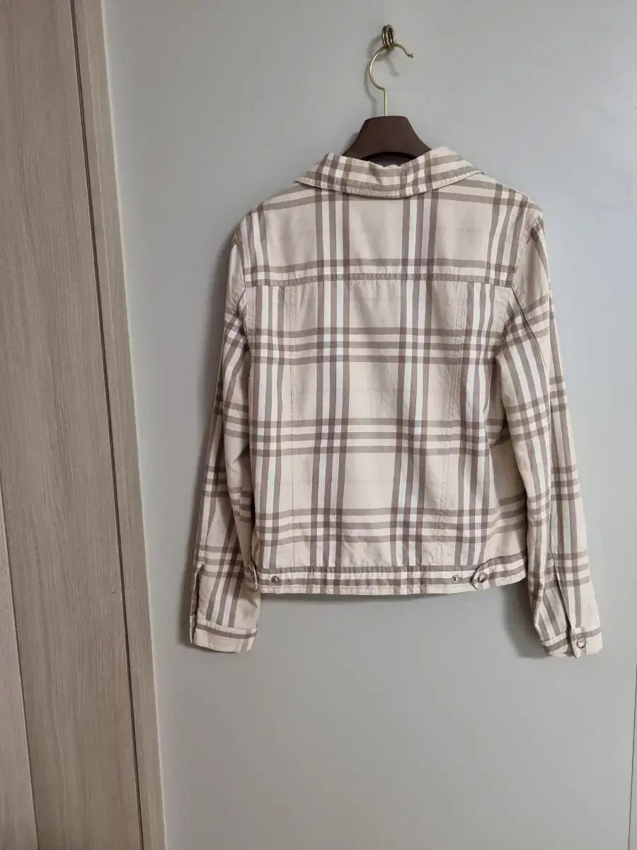 BURBERRY バーバリー ノヴァ チェック クロップド ジャケット