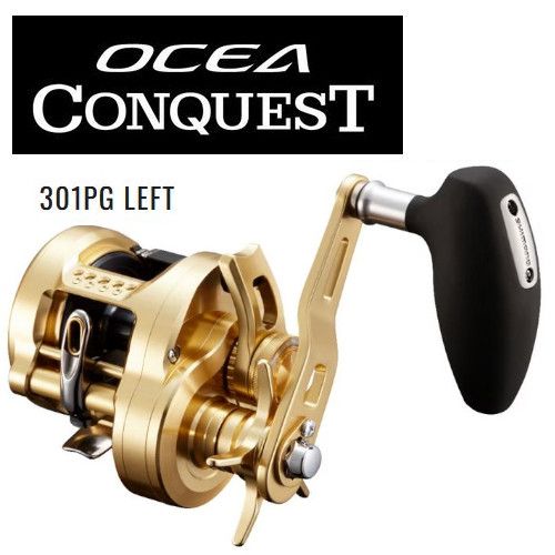 シマノ 22オシア コンクエスト 301PG 両軸リール 釣り具 OCEA CONQUEST 301PG 左ハンドル LEFT